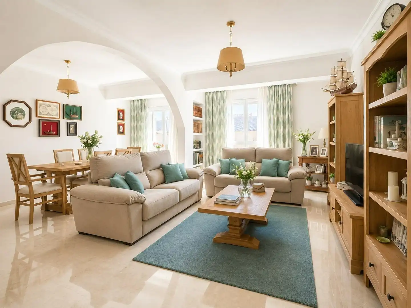 Living room of Flat for sale in Algeciras