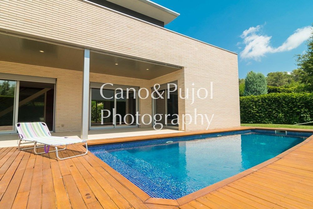 Swimming pool of House or chalet to rent in Sant Cugat del Vallès  with Terrace, Storage room and Swimming Pool