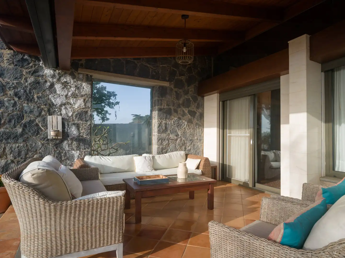Terraza de Casa o chalet en venta en Tacoronte con Calefacción, Jardín privado y Terraza