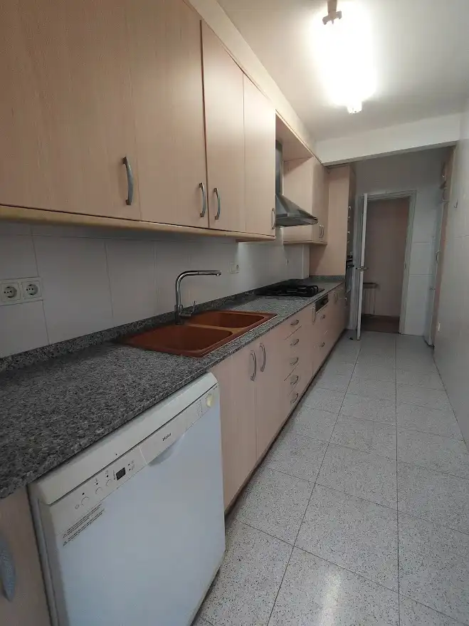 Küche von Wohnung zur Miete in Lleida mit Heizung, Möbliert und Ofen