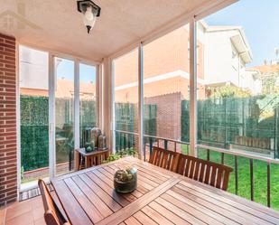 Terrace of Single-family semi-detached for sale in Colmenar Viejo  with Air Conditioner, Heating and Private garden