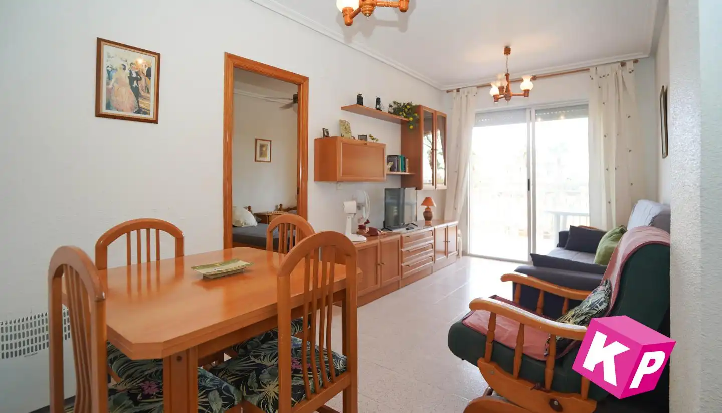 Sala de estar de Piso en venta en Santa Pola con Terraza y Amueblado