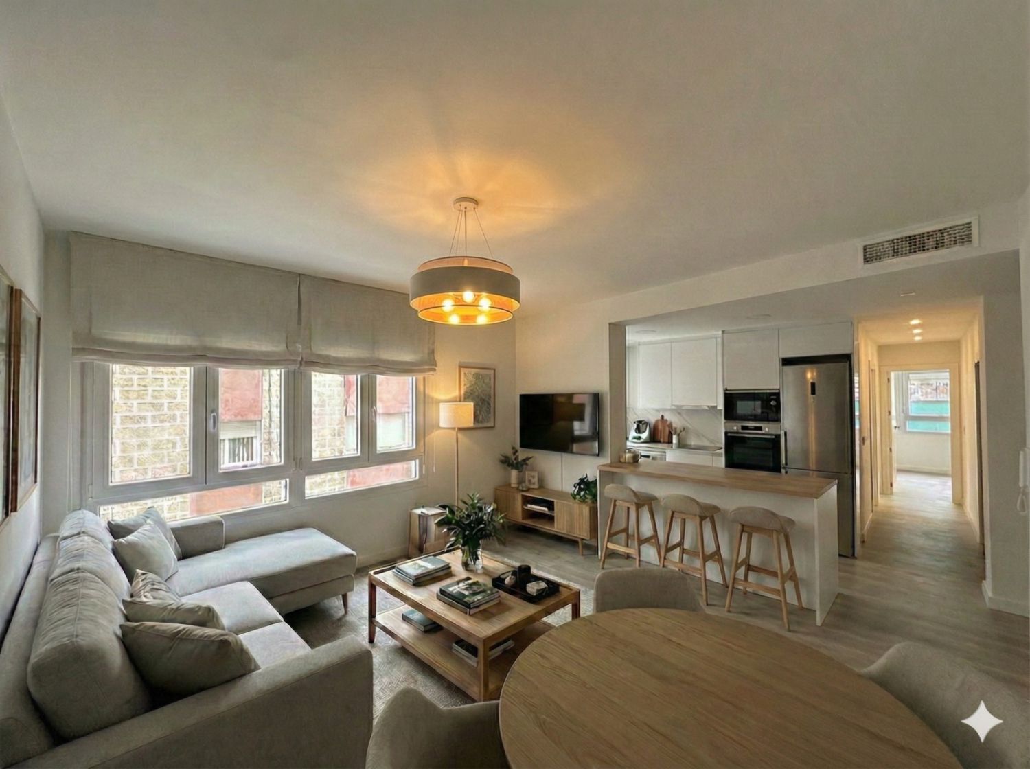 Living room of Flat for sale in Orihuela  with Heating and Balcony