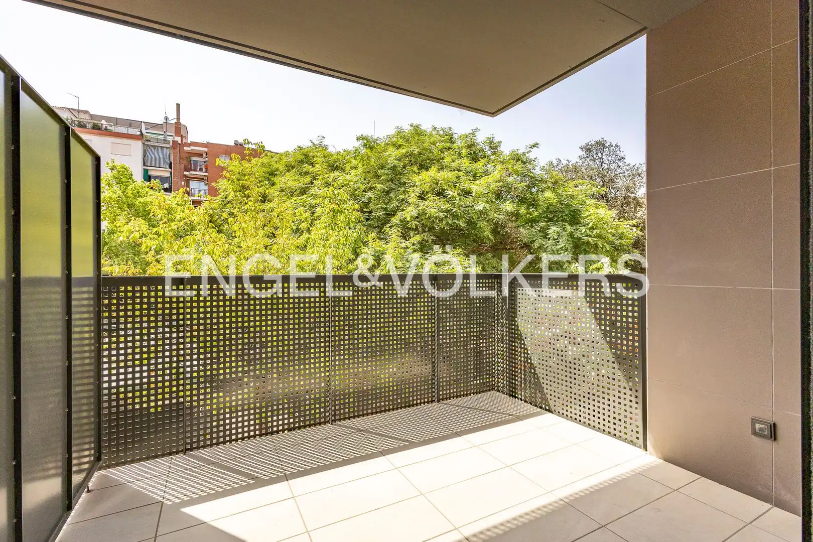 Terrasse von Wohnung zur Miete in Esplugues de Llobregat mit Klimaanlage, Heizung und Parkett