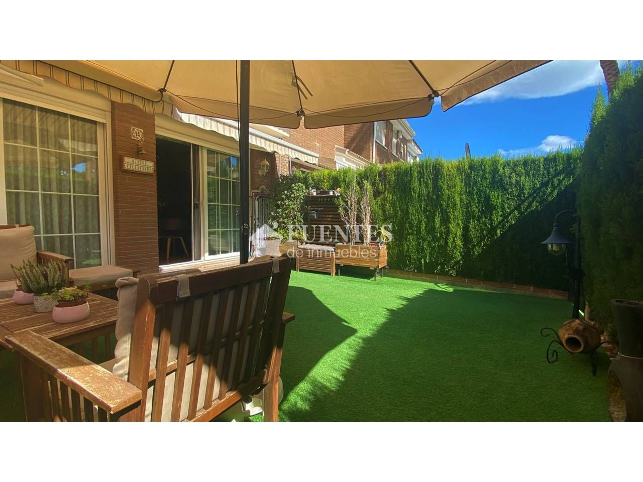 Jardín de Casa o chalet en venta en Alicante / Alacant con Aire acondicionado, Calefacción y Terraza
