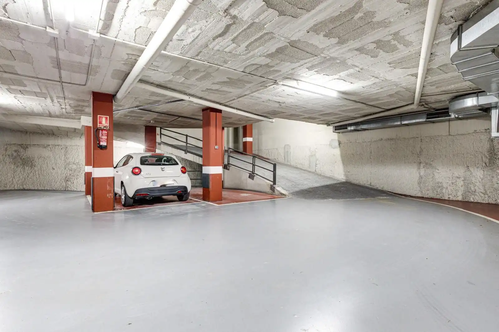 Parking of Flat for sale in Sant Joan Despí  with Air Conditioner, Heating and Private garden