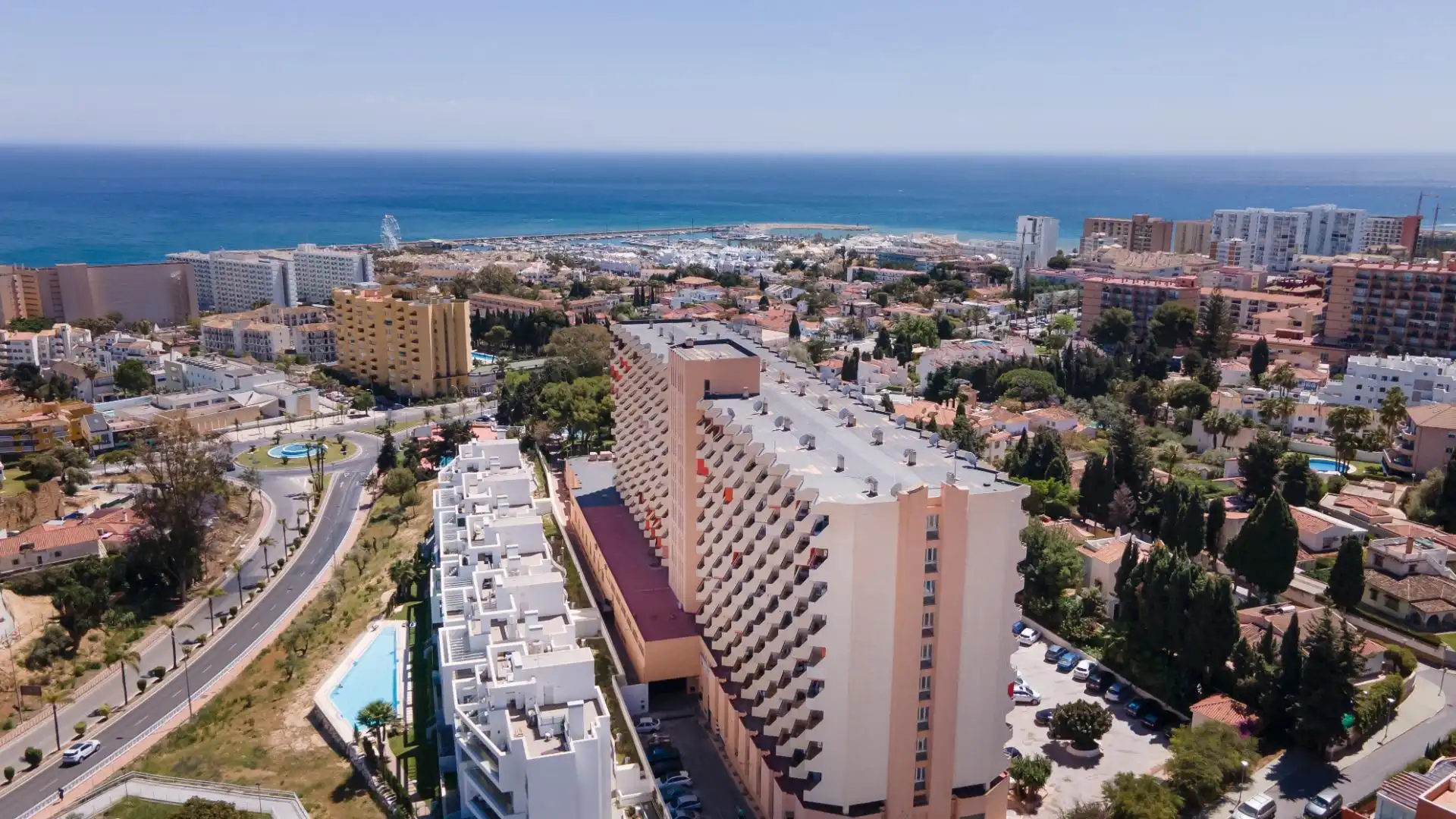 Exterior view of Flat for sale in Torremolinos  with Air Conditioner, Private garden and Terrace