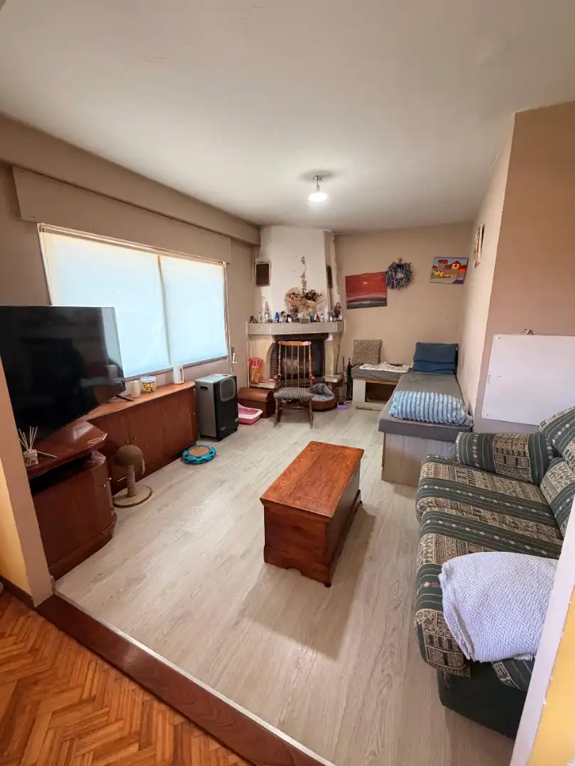 Sala de estar de Casa o chalet en venta en Cambre  con Calefacción, Amueblado y Balcón
