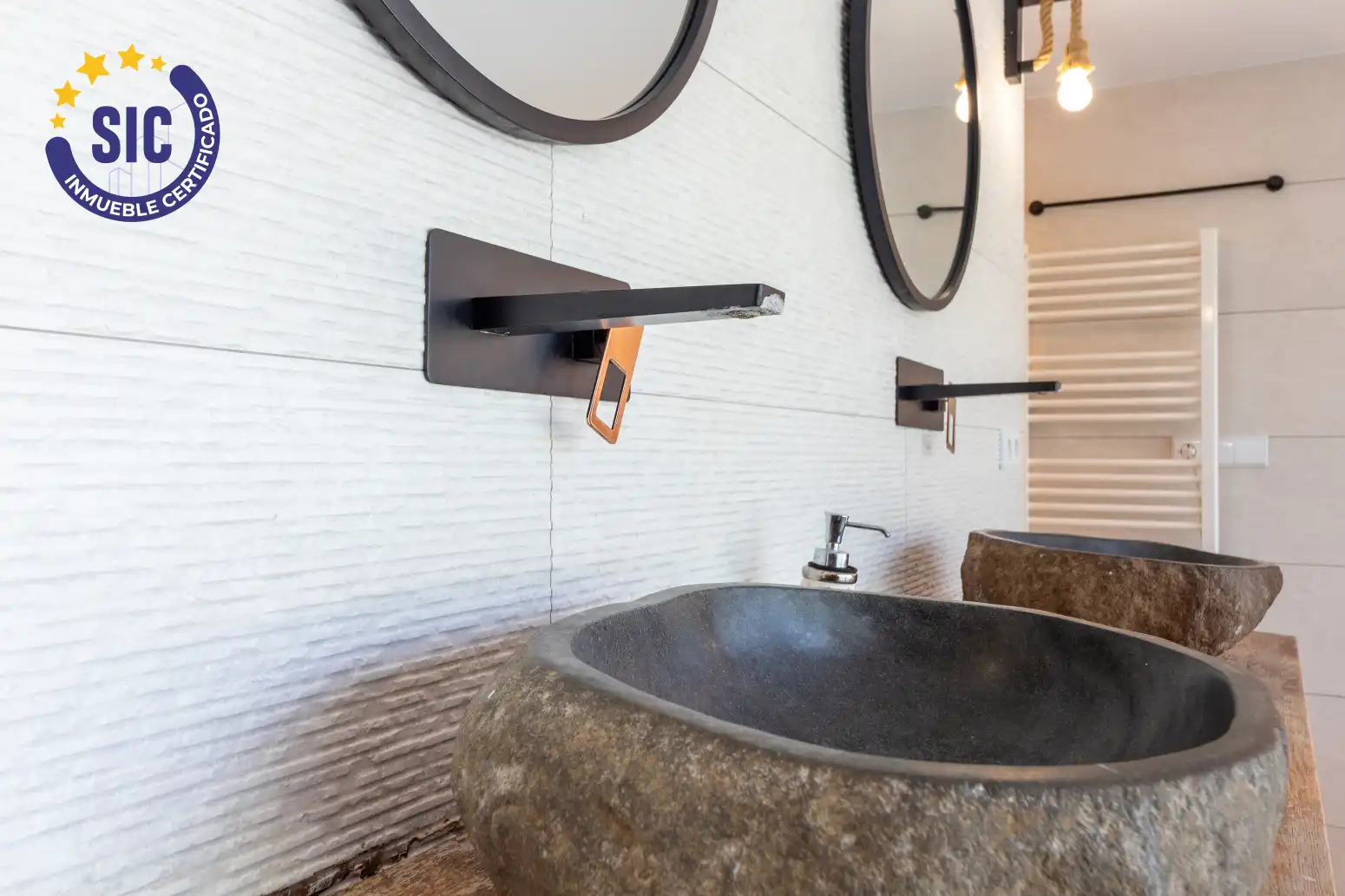 Baño de Casa o chalet en venta en Canet d'En Berenguer con Aire acondicionado, Calefacción y Jardín privado