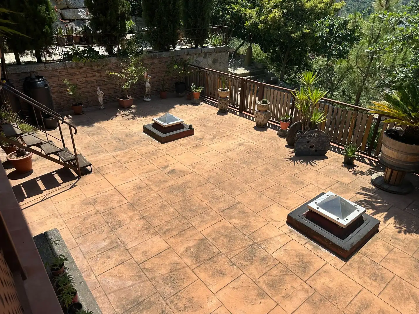 Terraza de Casa o chalet en venta en Santa Maria de Palautordera con Calefacción, Jardín privado y Trastero