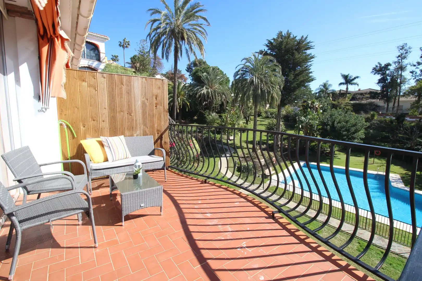 Terrace of Flat for rent in Málaga  with Air Conditioner, Heating and Terrace