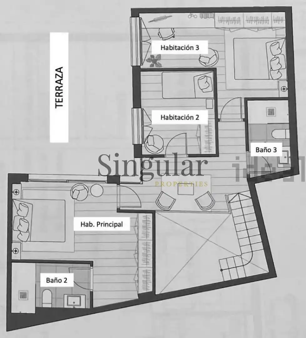 Piso en venta en Barcelona con Aire acondicionado, Calefacción y Jardín privado