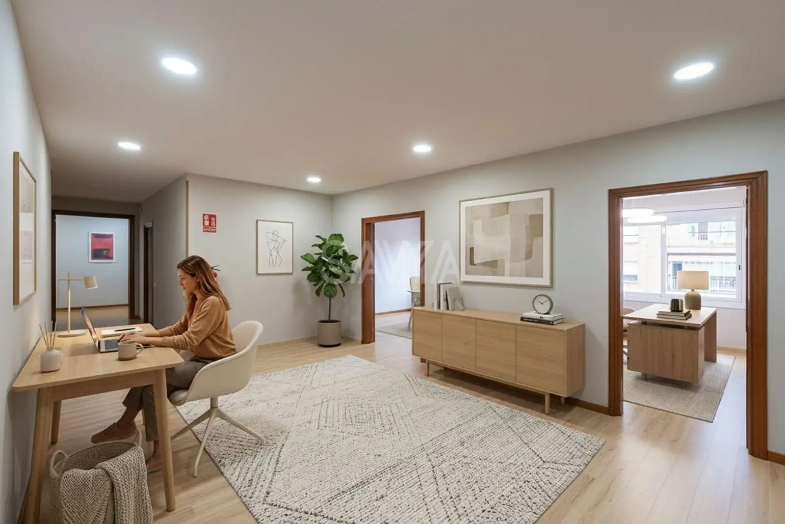Wohnung mit Aufzug zum Verkauf in Ferran Agullo, imagen 28
