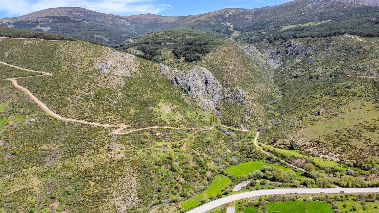 Vista exterior de Casa o chalet en venta en Somosierra con Aire acondicionado