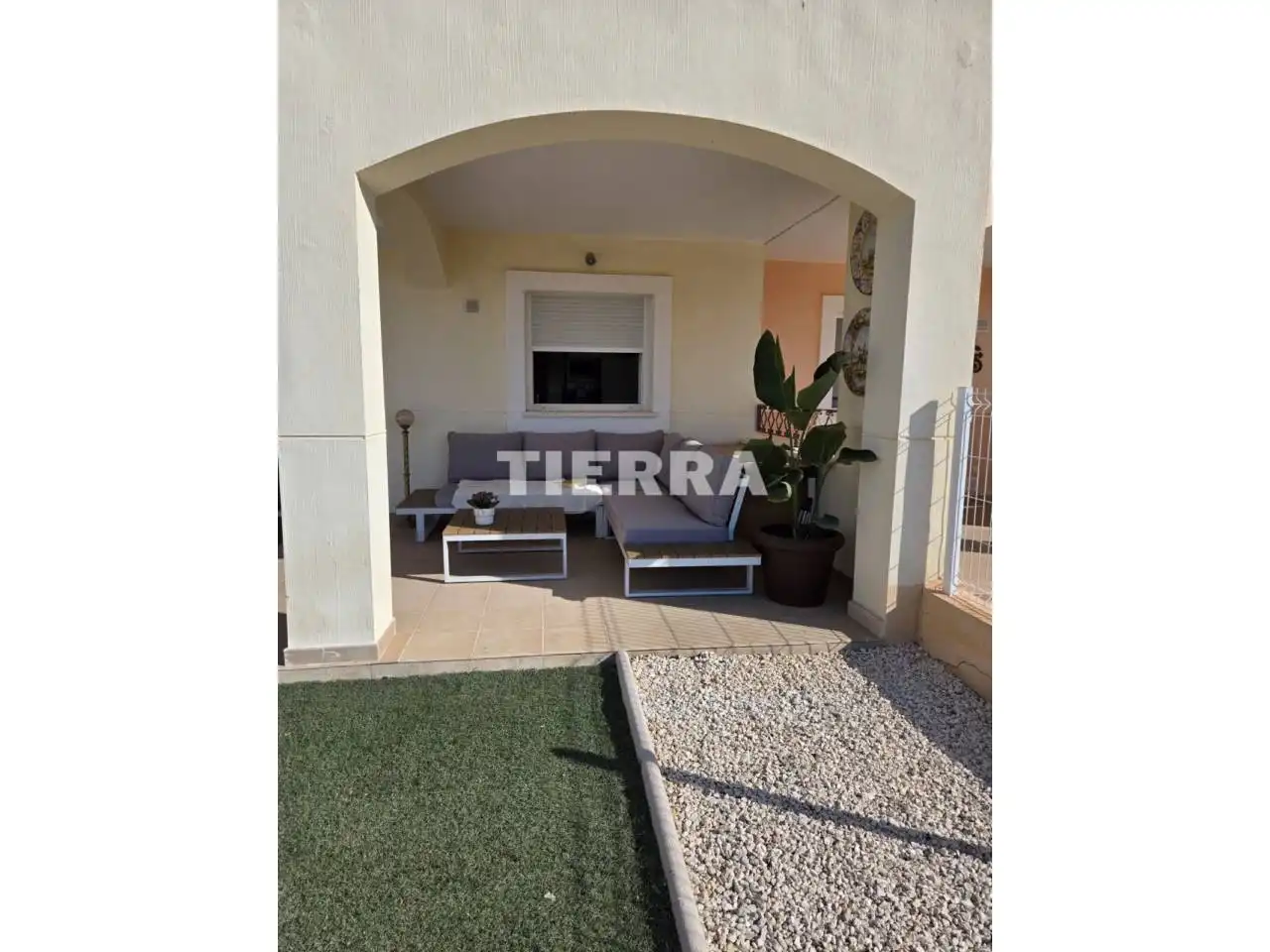 Terrasse von Wohnung zur Miete in Murcia mit Klimaanlage, Privatgarten und Terrasse
