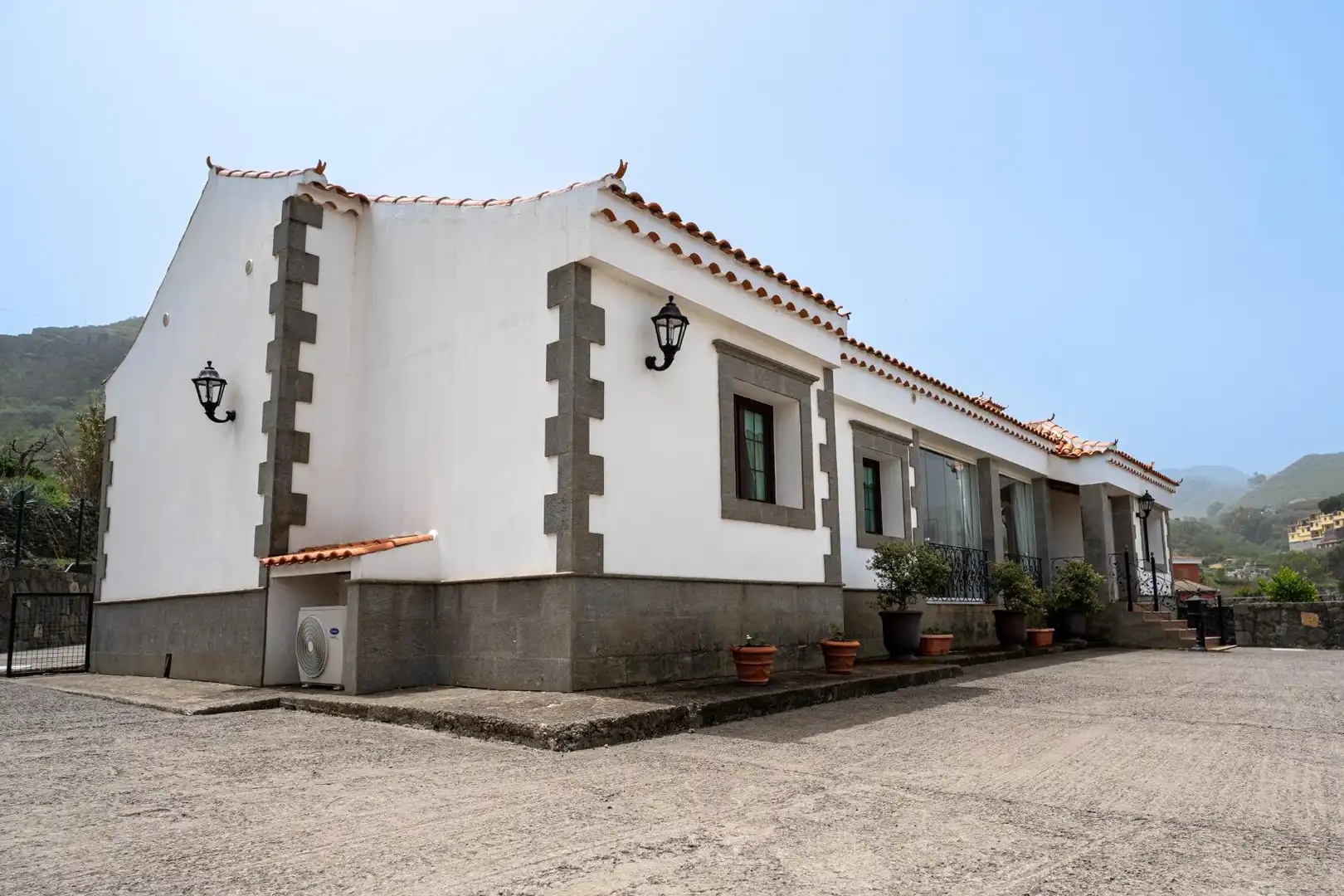 Vista exterior de Casa o chalet en venta en Vega de San Mateo con Aire acondicionado, Calefacción y Jardín privado