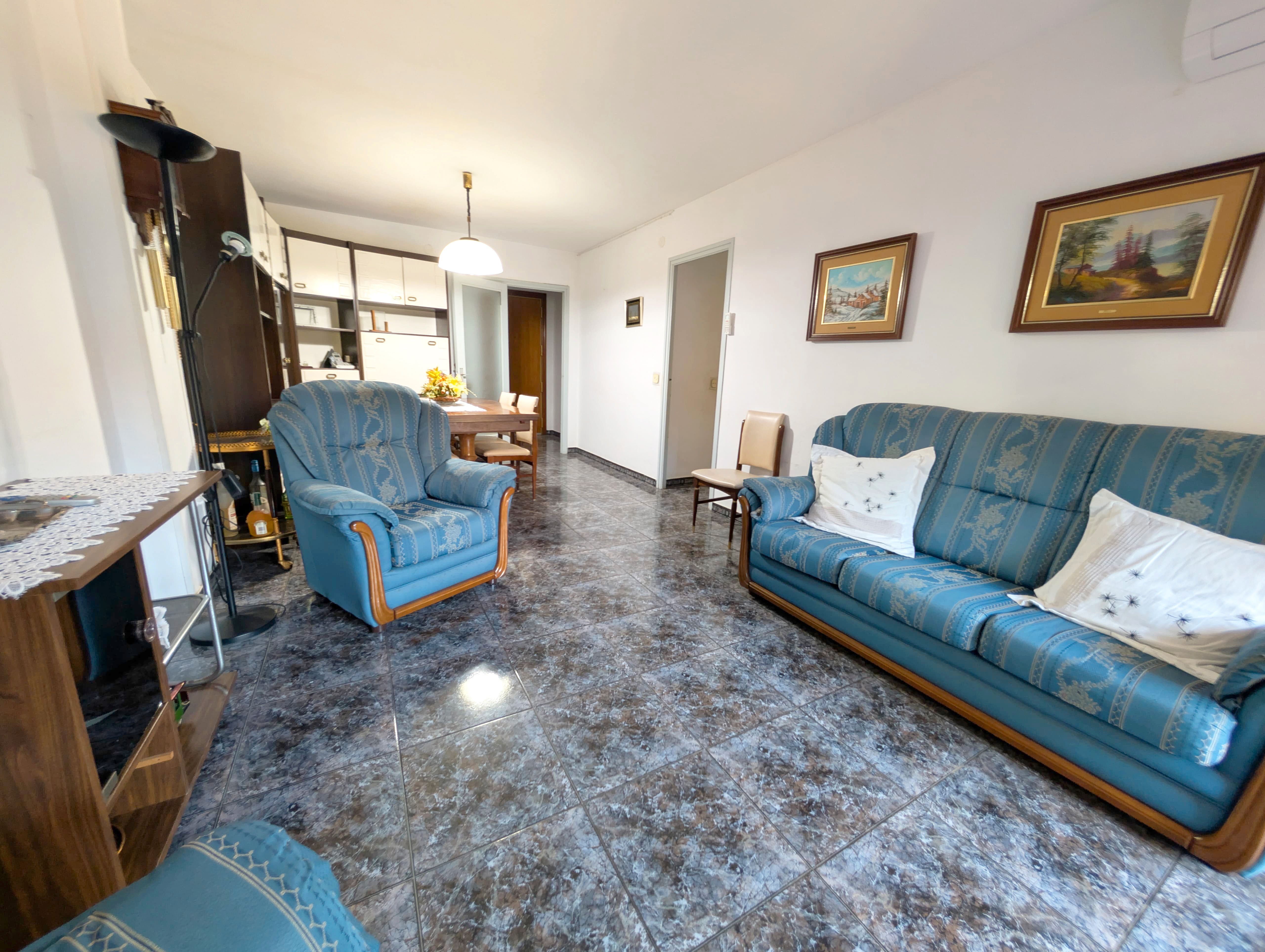 Sala d'estar de Pis en venda en Pineda de Mar amb Terrassa