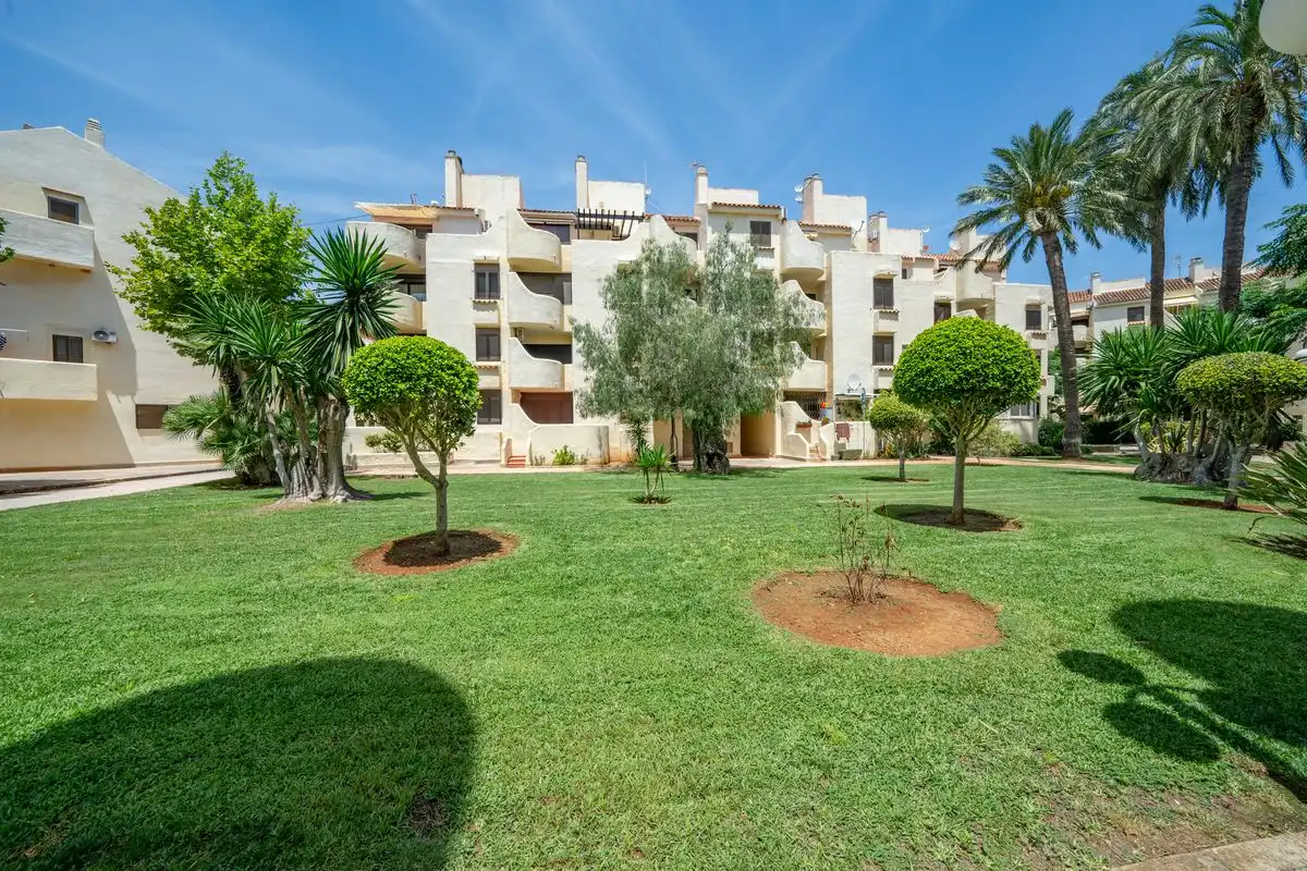 Exterior view of Flat for sale in Dénia  with Air Conditioner, Heating and Private garden