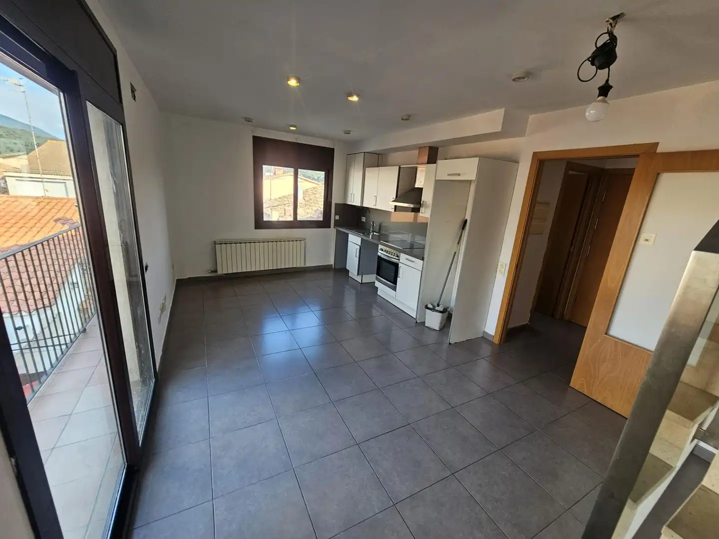 Vista exterior de Piso en venta en Sant Celoni con Calefacción y Balcón