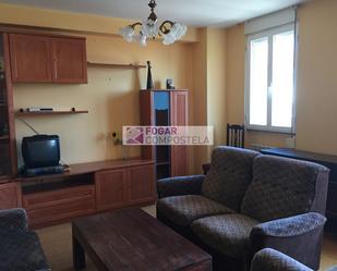Living room of Flat to rent in Santiago de Compostela   with Furnished