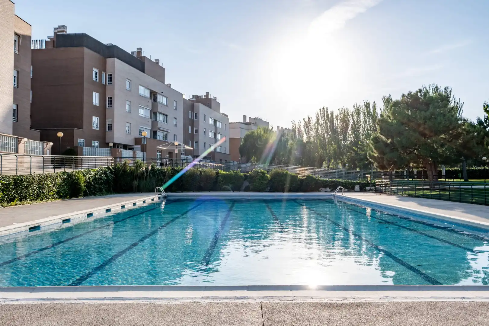 Swimming pool of Detached homes for sale in Zaragoza  with Air Conditioner, Heating and Community pool