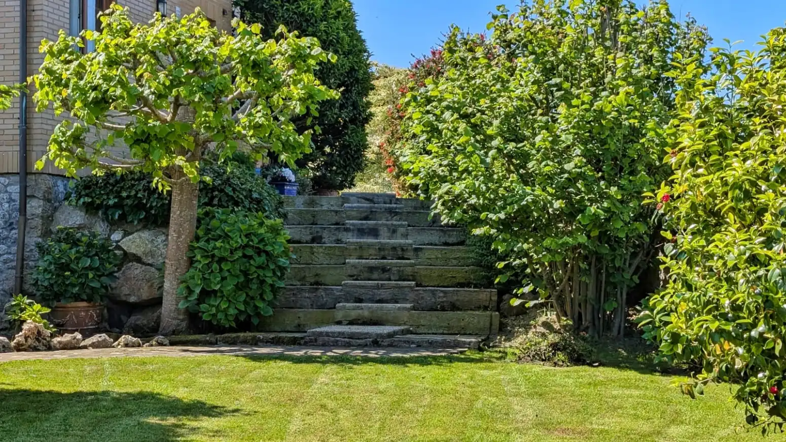 Jardín de Casa o chalet en venta en Alfoz de Lloredo con Calefacción, Terraza y Balcón