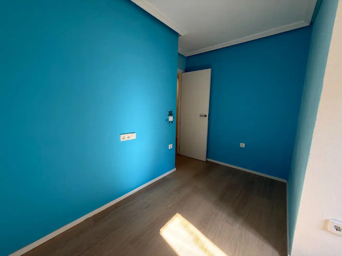 Dormitori de Apartament de lloguer en Murcia amb Aire condicionat i Calefacció