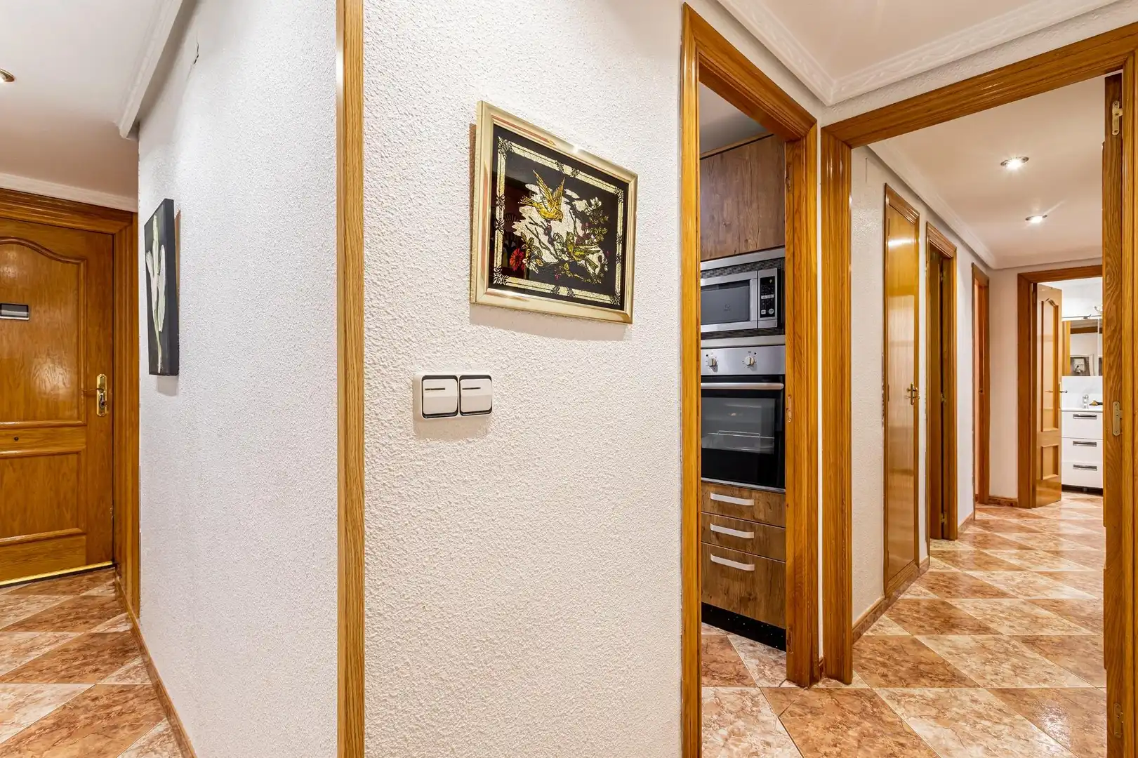 Kitchen of Flat for sale in Silla  with Air Conditioner, Terrace and Balcony