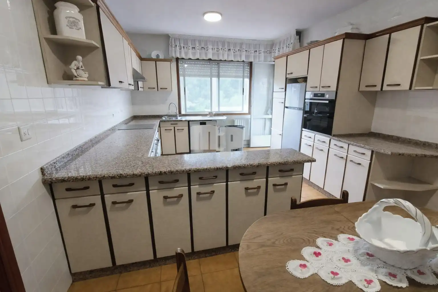 Kitchen of Flat for sale in Fornelos de Montes  with Heating, Terrace and Balcony