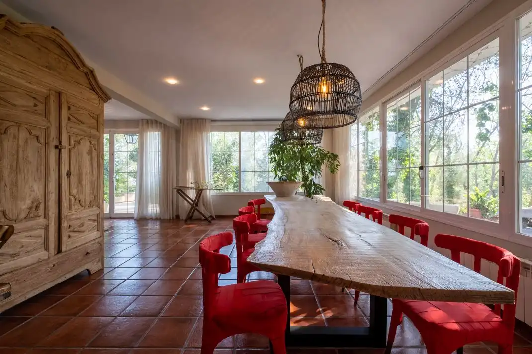 Comedor de Casa o chalet en venta en Alcoletge con Aire acondicionado, Calefacción y Terraza