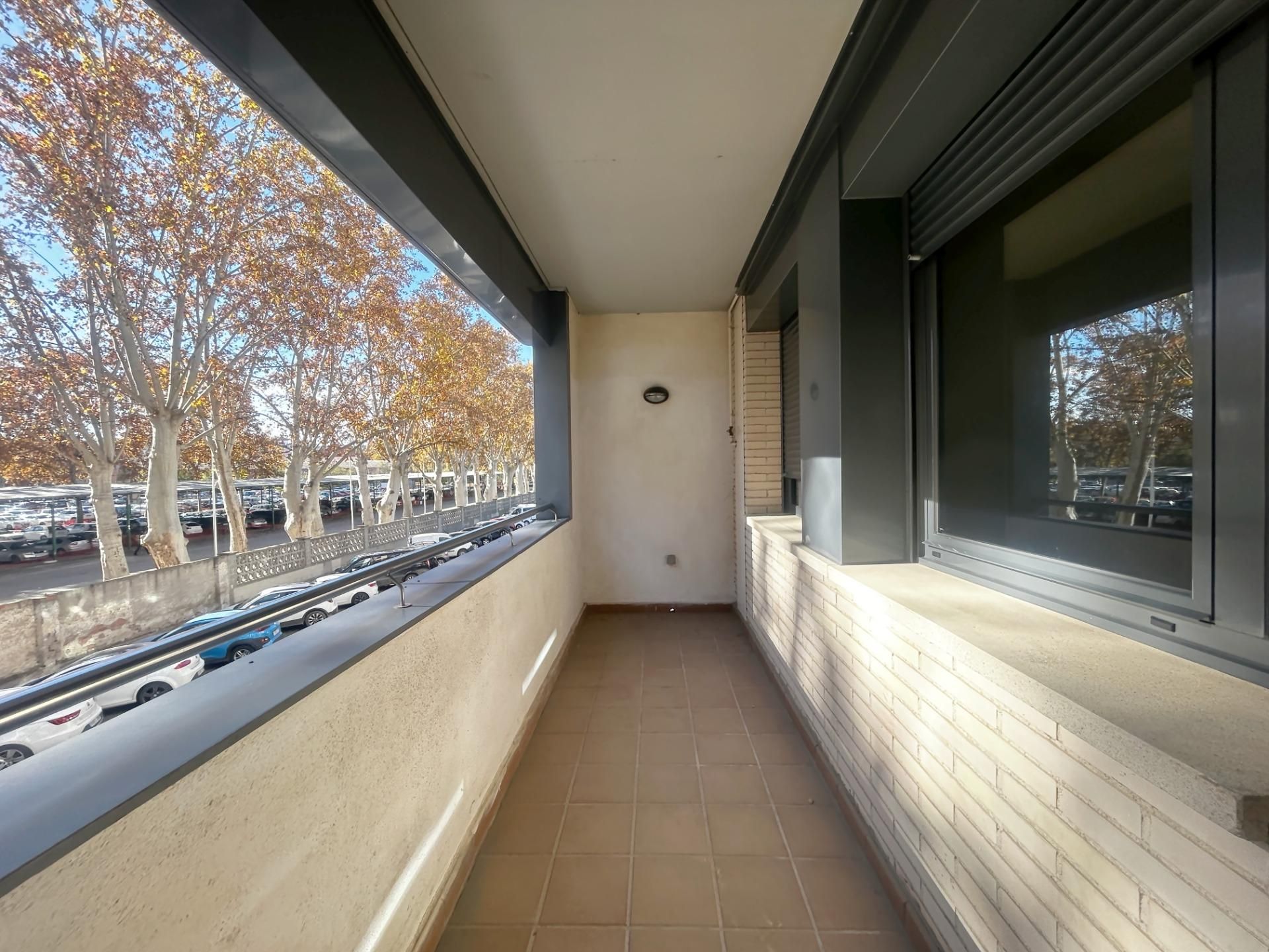 Balcony of Flat for sale in  Lleida Capital  with Air Conditioner, Heating and Private garden