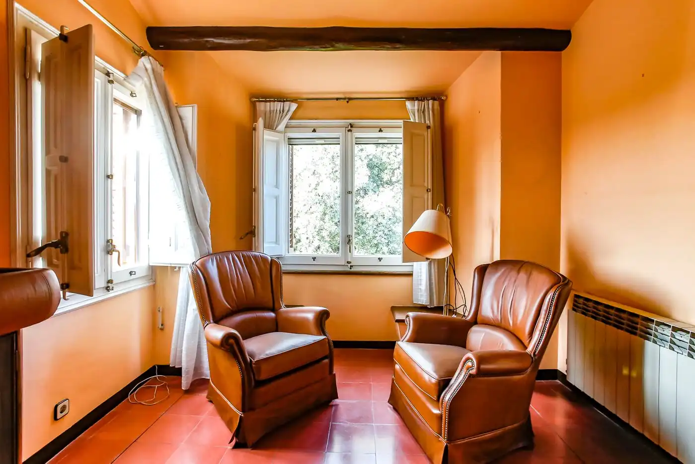 Sala d'estar de Finca rústica en venda en Les Franqueses del Vallès