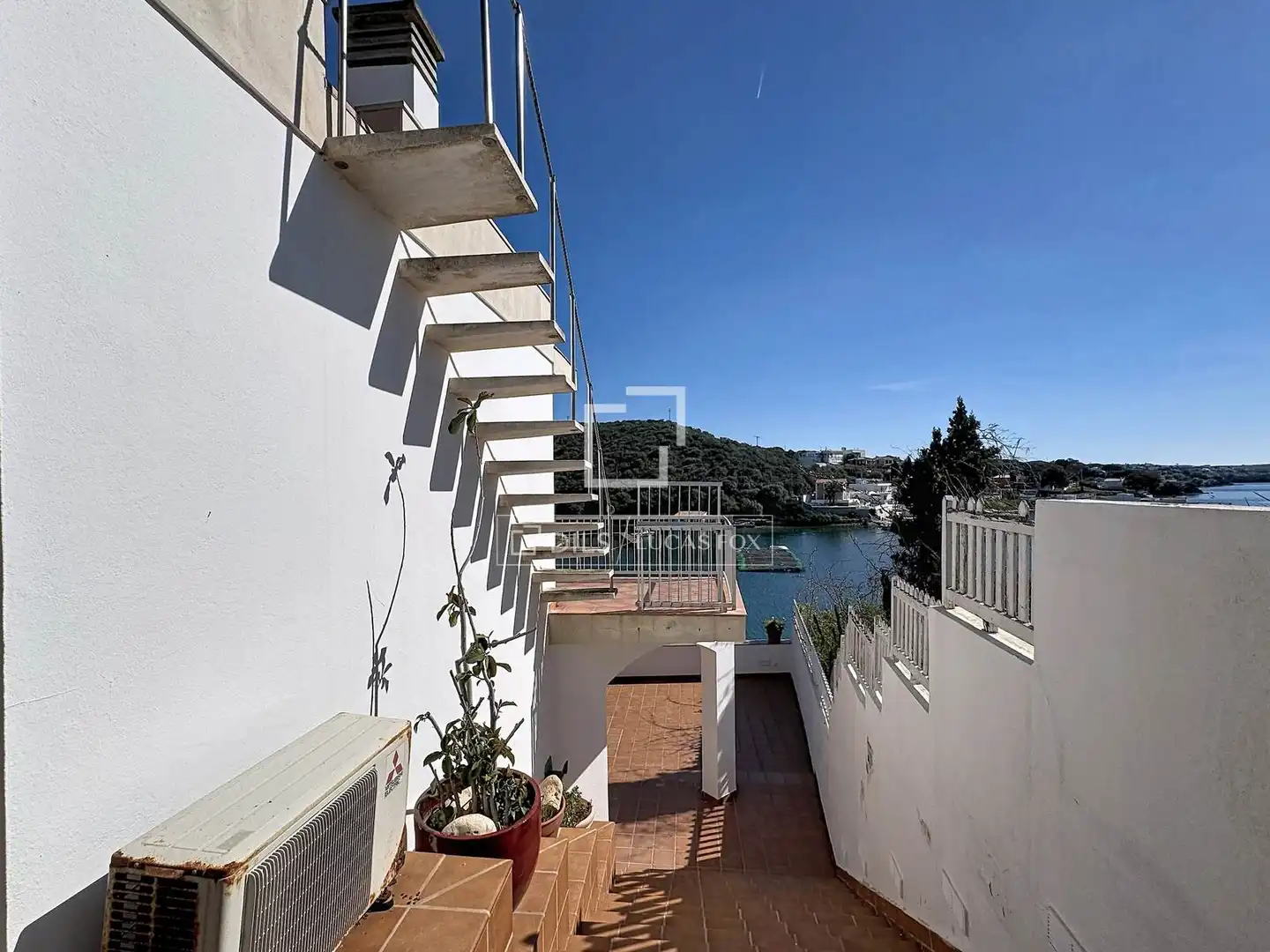 Terrassa de Casa o xalet en venda en Maó - Mahón amb Aire condicionat, Jardí privat i Terrassa