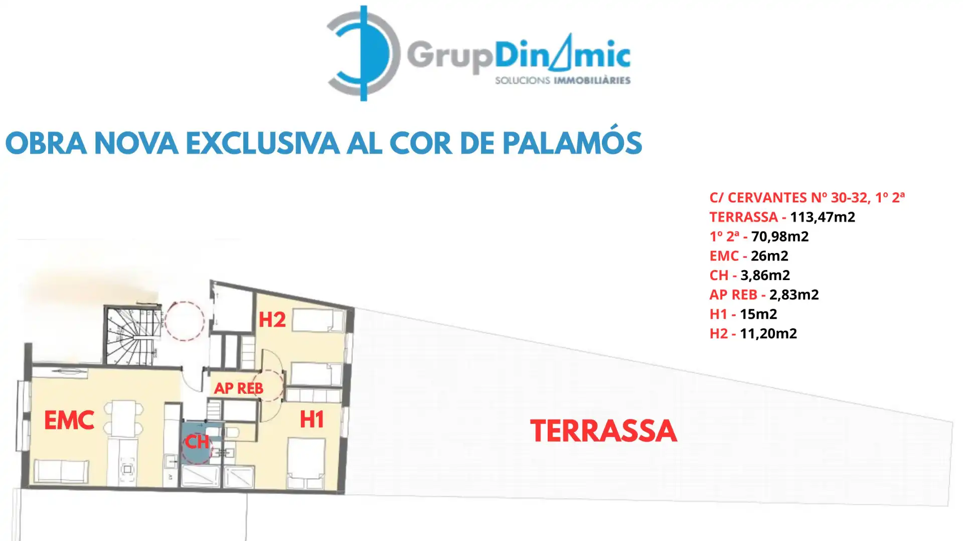 Piso en venta en Palamós con Aire acondicionado, Calefacción y Terraza