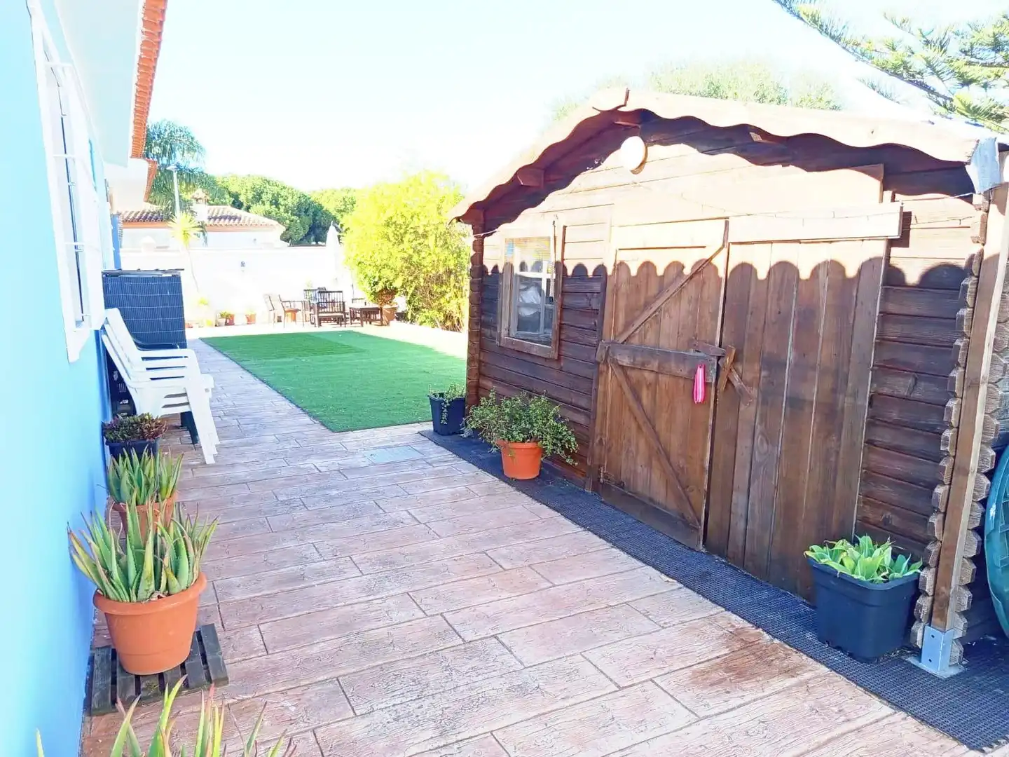 Garden of Houses for sale in El Puerto de Santa María