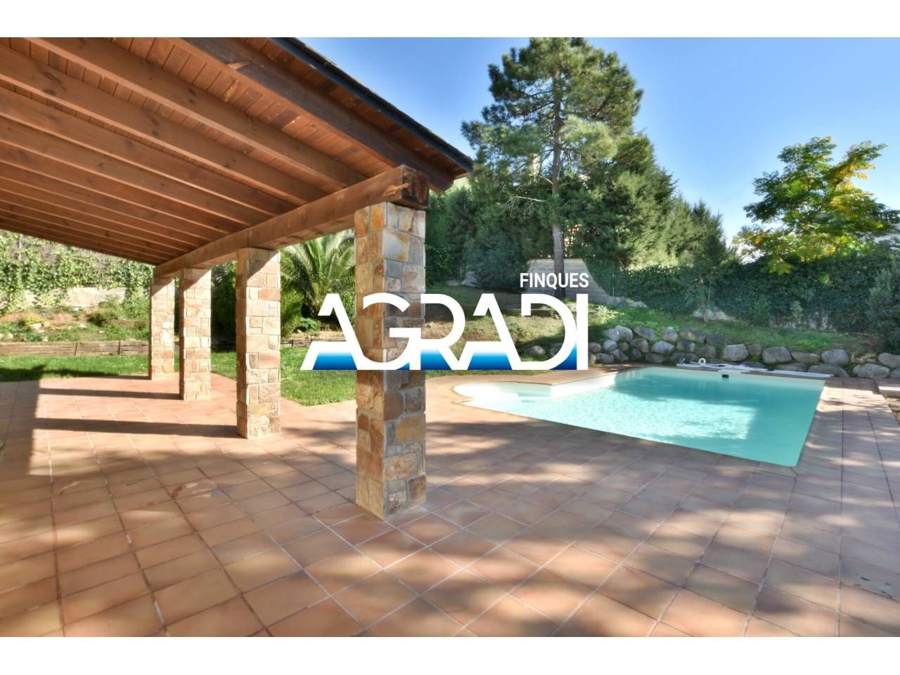 Jardín de Casa o chalet en venta en Sant Antoni de Vilamajor con Aire acondicionado, Calefacción y Jardín privado