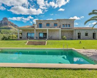 Jardí de Finca rústica de lloguer en Artà amb Aire condicionat i Piscina