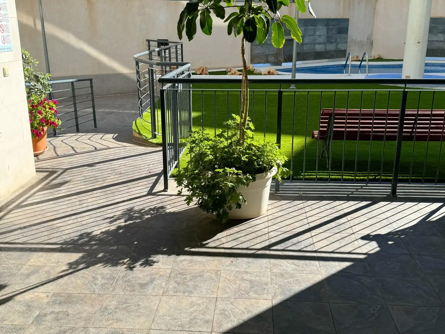 Terrace of Apartments for rent in El Campello  with Air Conditioner, Private garden and Terrace