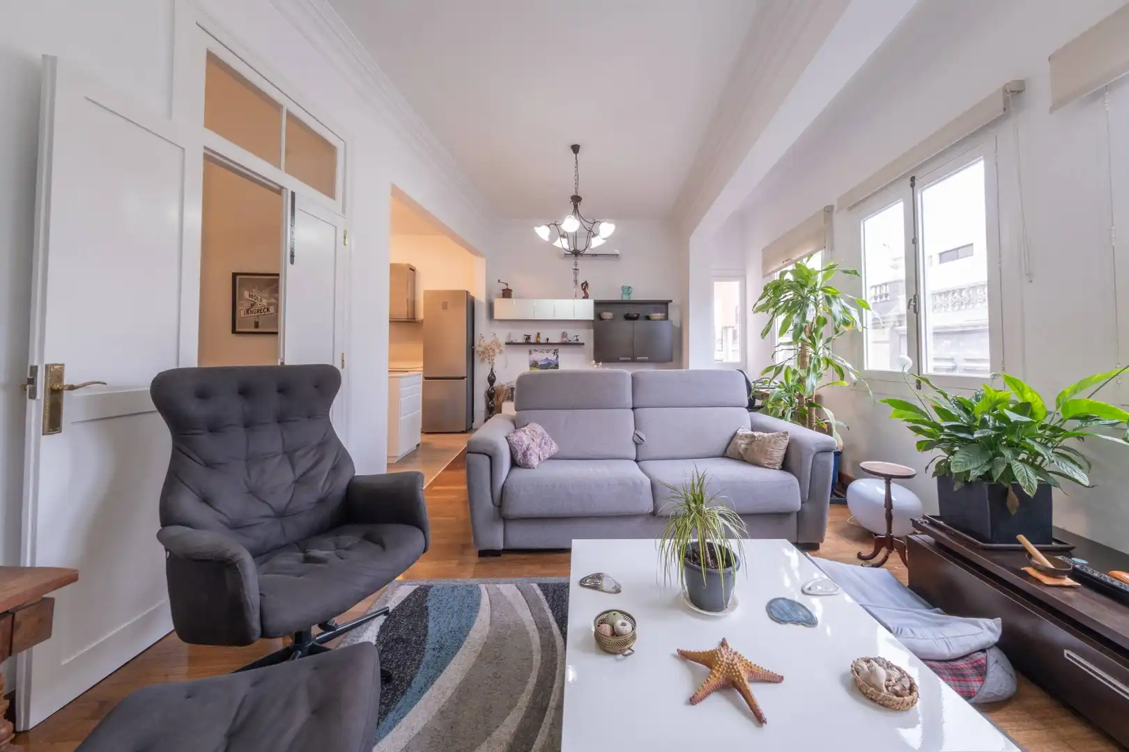 Sala d'estar de Àtic en venda en Las Palmas de Gran Canaria amb Aire condicionat, Calefacció i Terrassa