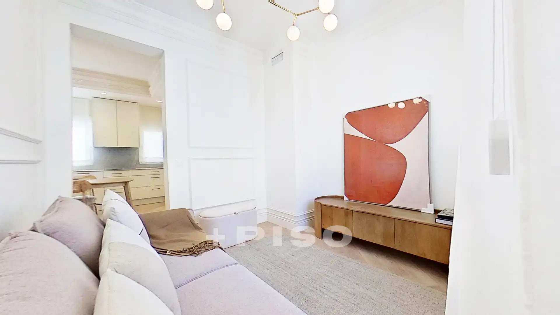 Sala de estar de Piso en venta en Madrid con Aire acondicionado, Amueblado y Lavadora