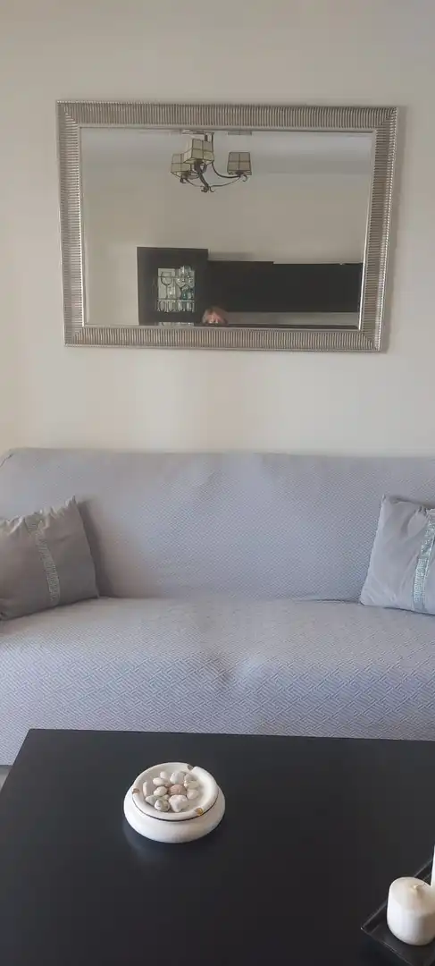 Schlafzimmer von Wohnung zur Miete in Manilva mit Klimaanlage, Heizung und Privatgarten