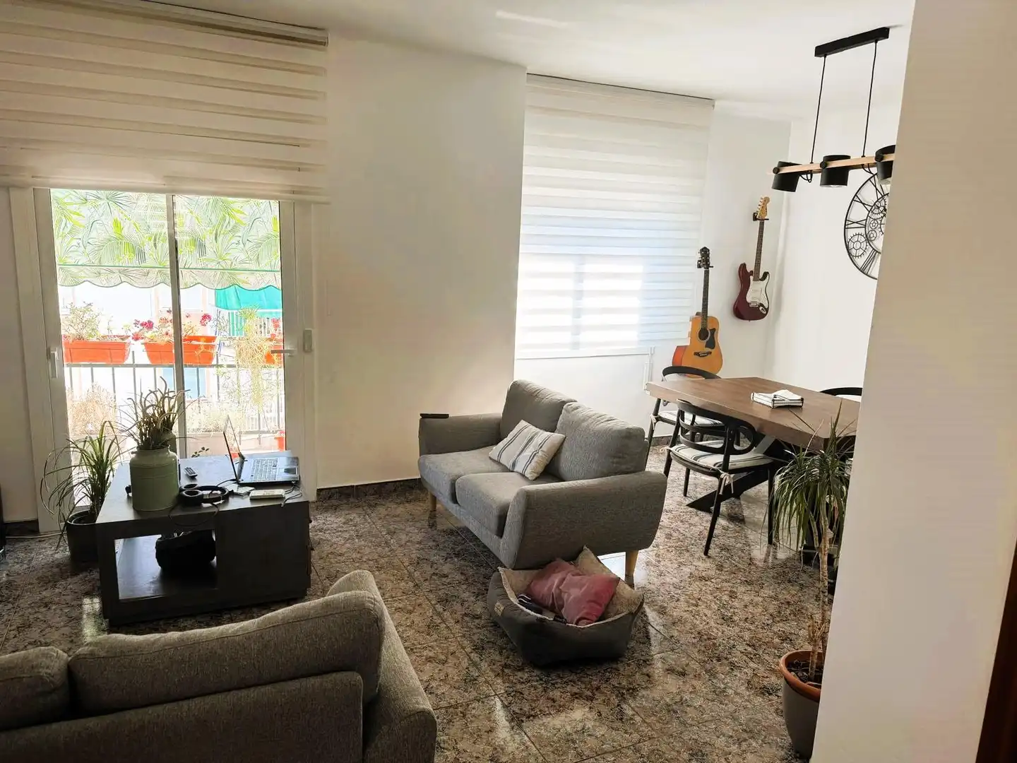 Sala de estar de Piso en venta en Vilanova i la Geltrú con Aire acondicionado, Calefacción y Balcón