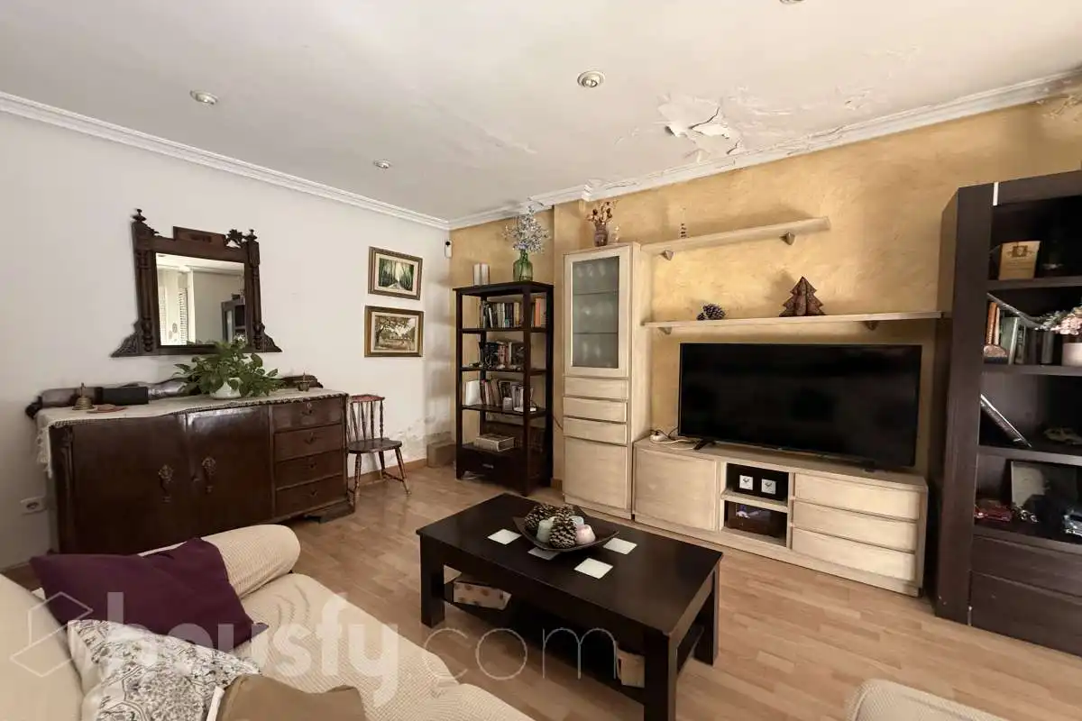 Wohnzimmer von Maisonette zur Miete in Madrid mit Klimaanlage, Heizung und Terrasse