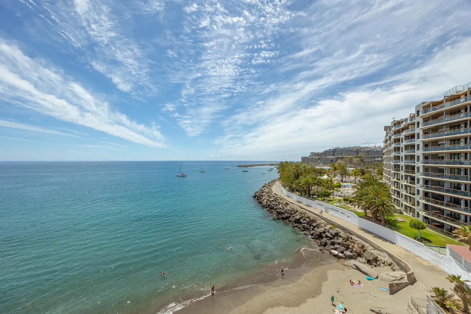 Exterior view of Flat for sale in Mogán  with Furnished