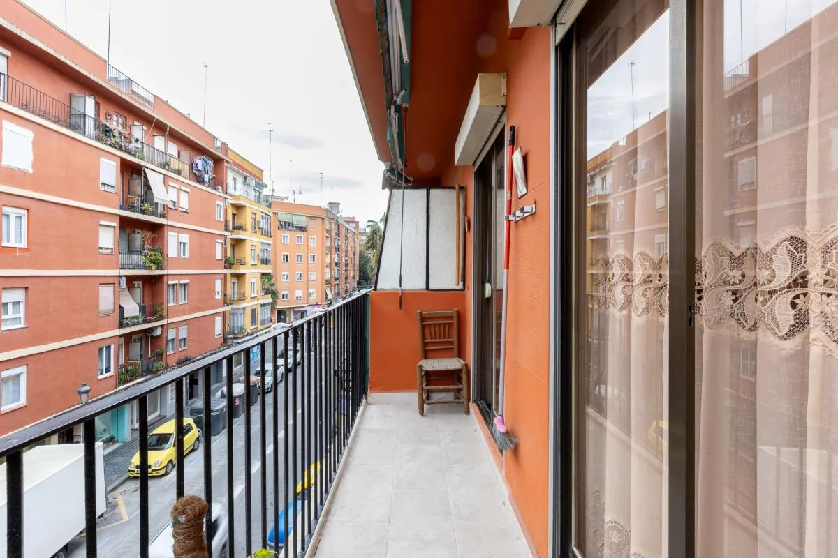 Balcony of Flat for sale in  Valencia Capital  with Heating