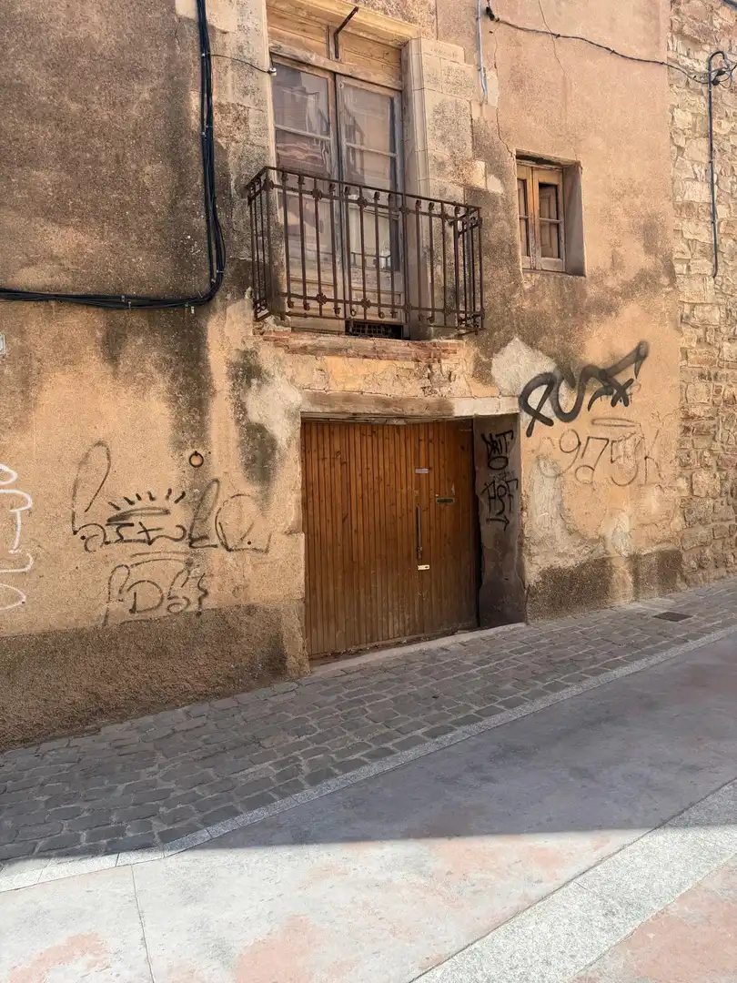 Vista exterior de Finca rústica en venda en Moià amb Balcó