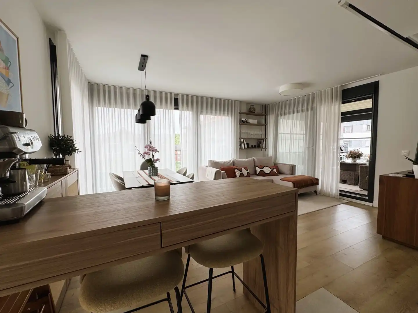 Sala de estar de Dúplex en venta en Getxo  con Aire acondicionado, Calefacción y Jardín privado