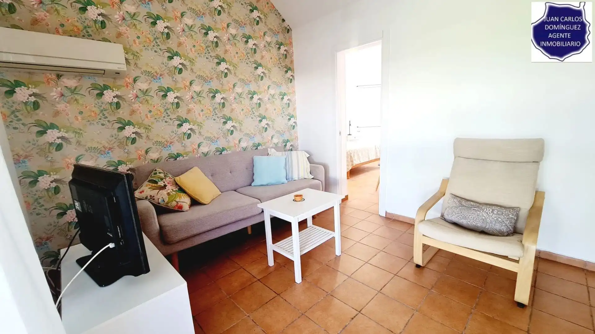 Sala de estar de Casa o chalet de alquiler en San Bartolomé de Tirajana con Aire acondicionado, Jardín privado y Terraza