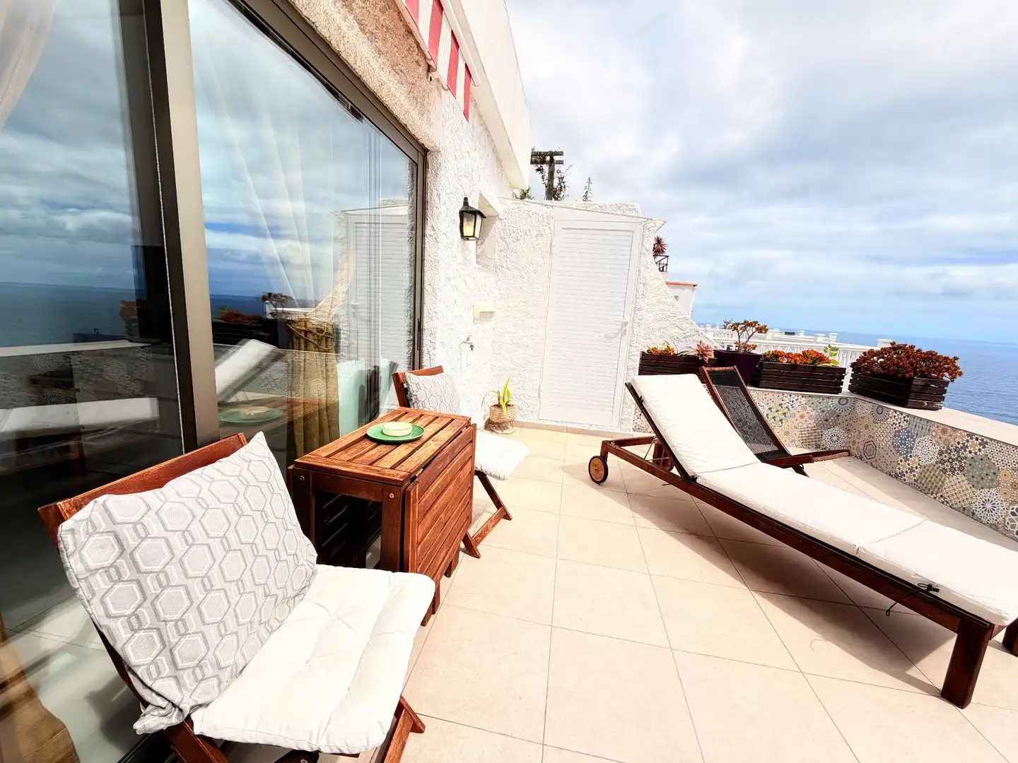 Terraza de Apartamento en venta en Los Realejos con Amueblado