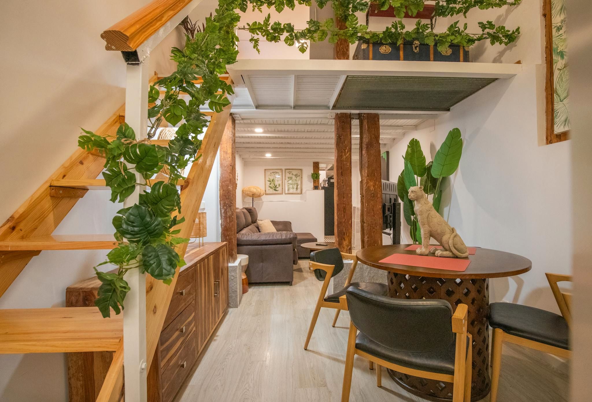 Flat to rent in  Madrid Capital  with Air Conditioner, Heating and Private garden